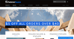 Desktop Screenshot of fastenersource.com