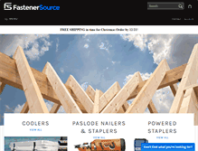 Tablet Screenshot of fastenersource.com